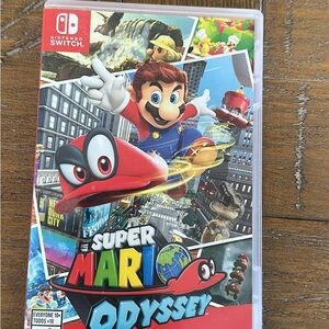 Nintendo Switch Super Mario Odyssey - Red
